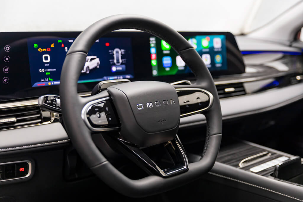 Omoda5 EV - Design interiéru